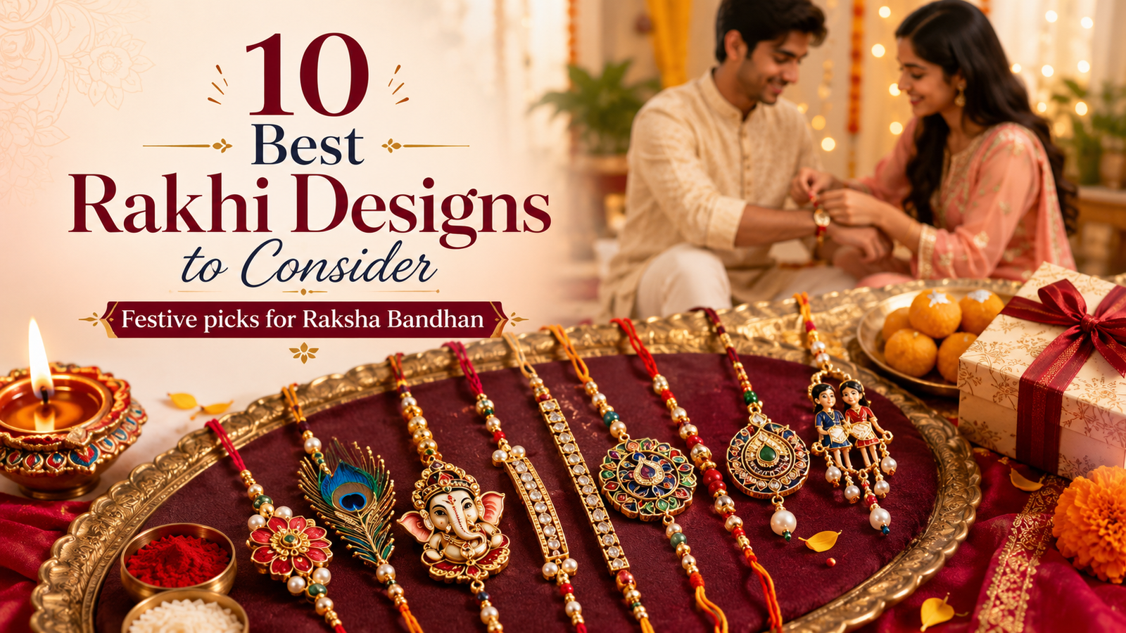 10 Best Rakhi Designs for Brothers in India: Raksha Bandhan Picks