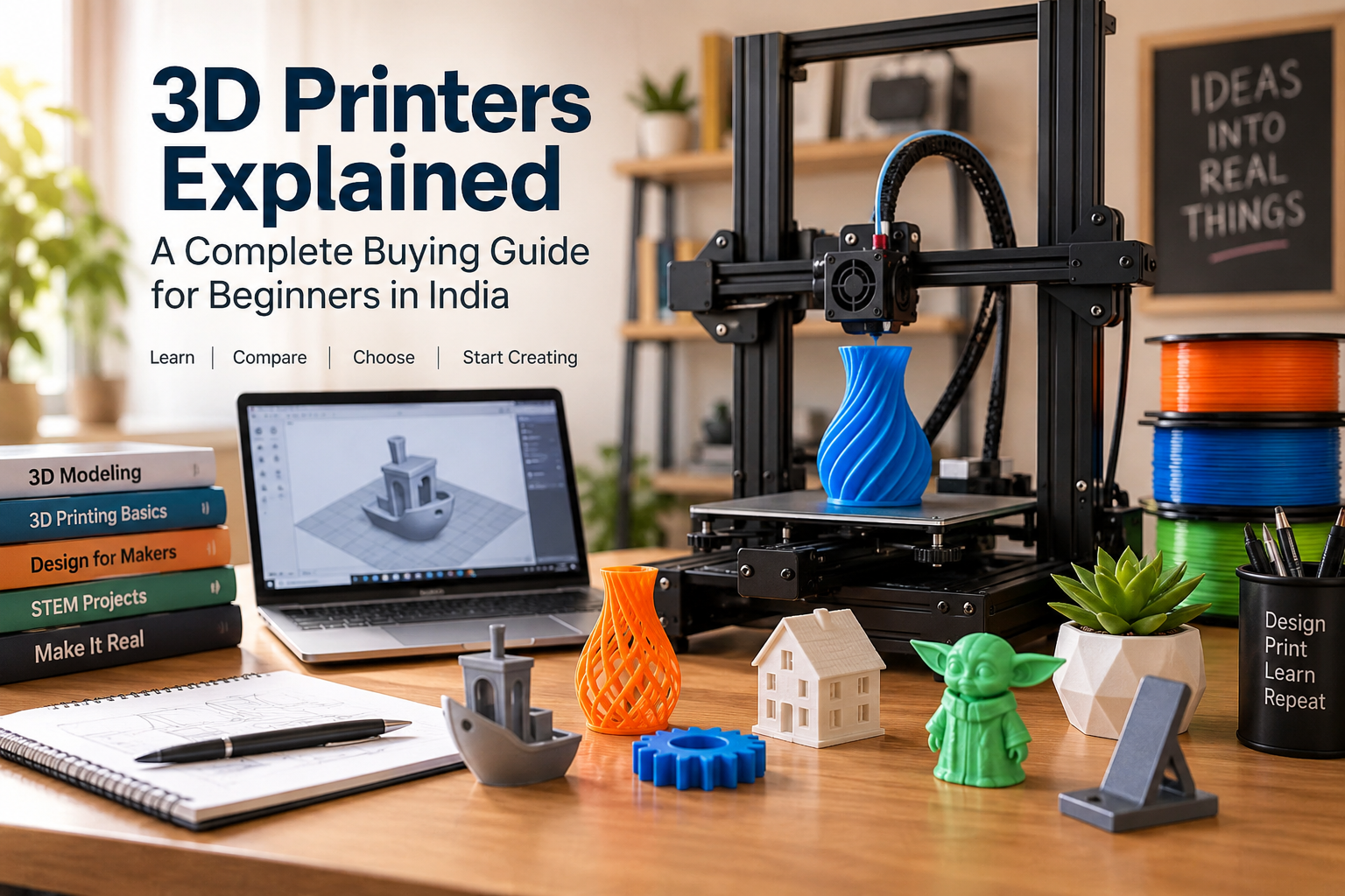 3D Printers Explained: A Complete Buying Guide for Beginners in India